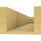 Ekena Millwork 6in. W x 4in. H x 36in. L Monterey Woodgrain TimberThane Rafter Tail, Primed Tan RFTUR06X04X36MONRCPR - alternate 3
